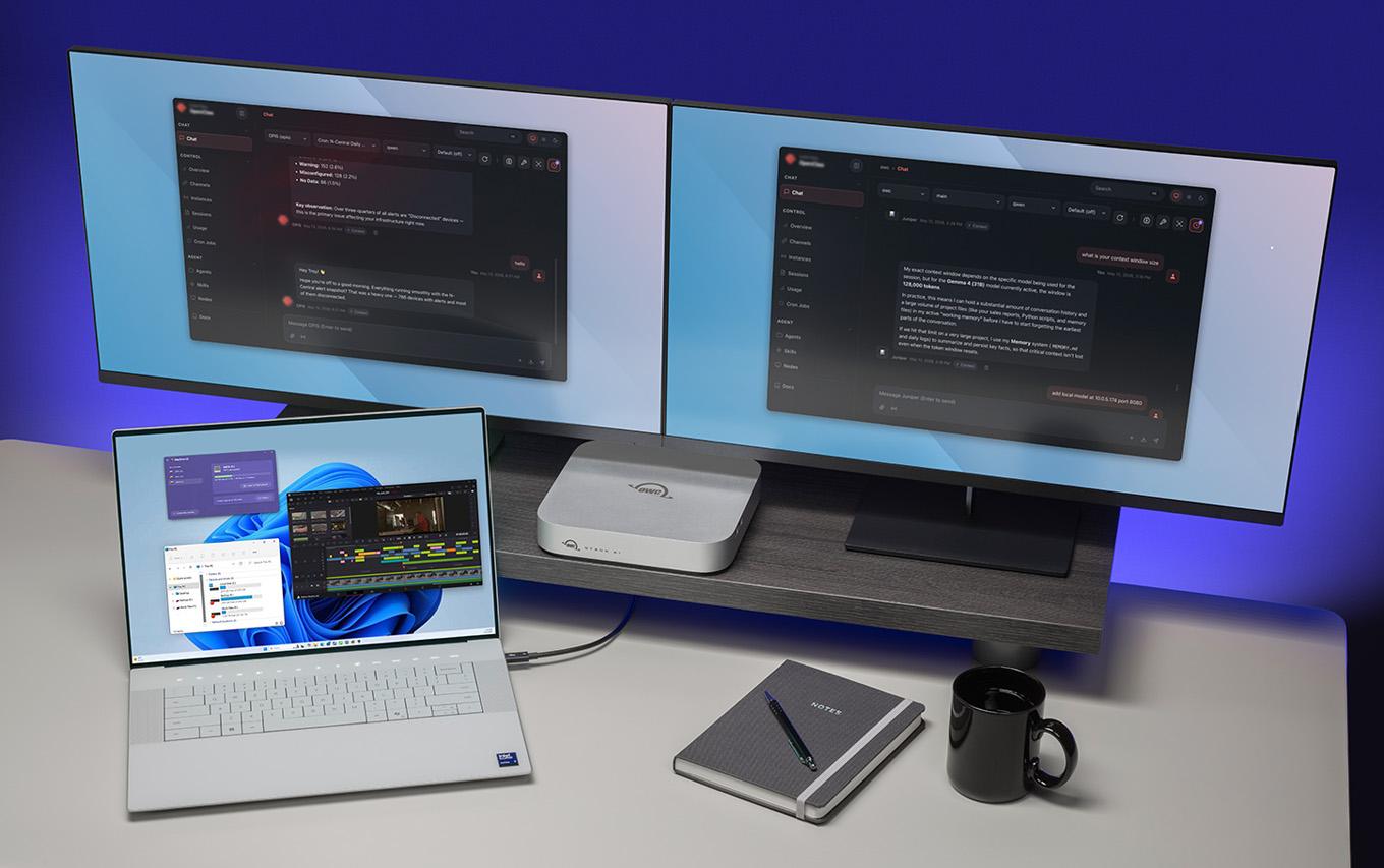OWC Announces OWC Stack AI – Local AI Processing for Windows, Linux and ...